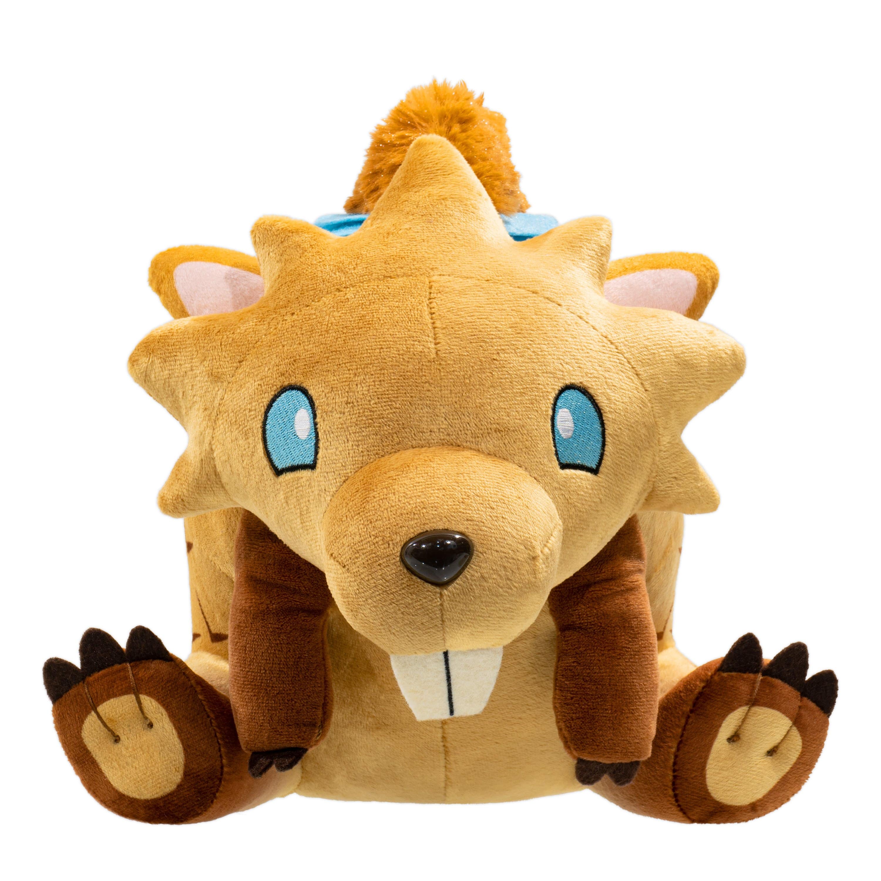 Dauntless - Gnasher Stuffed Plush Toy With Tear-Away Tail Front View