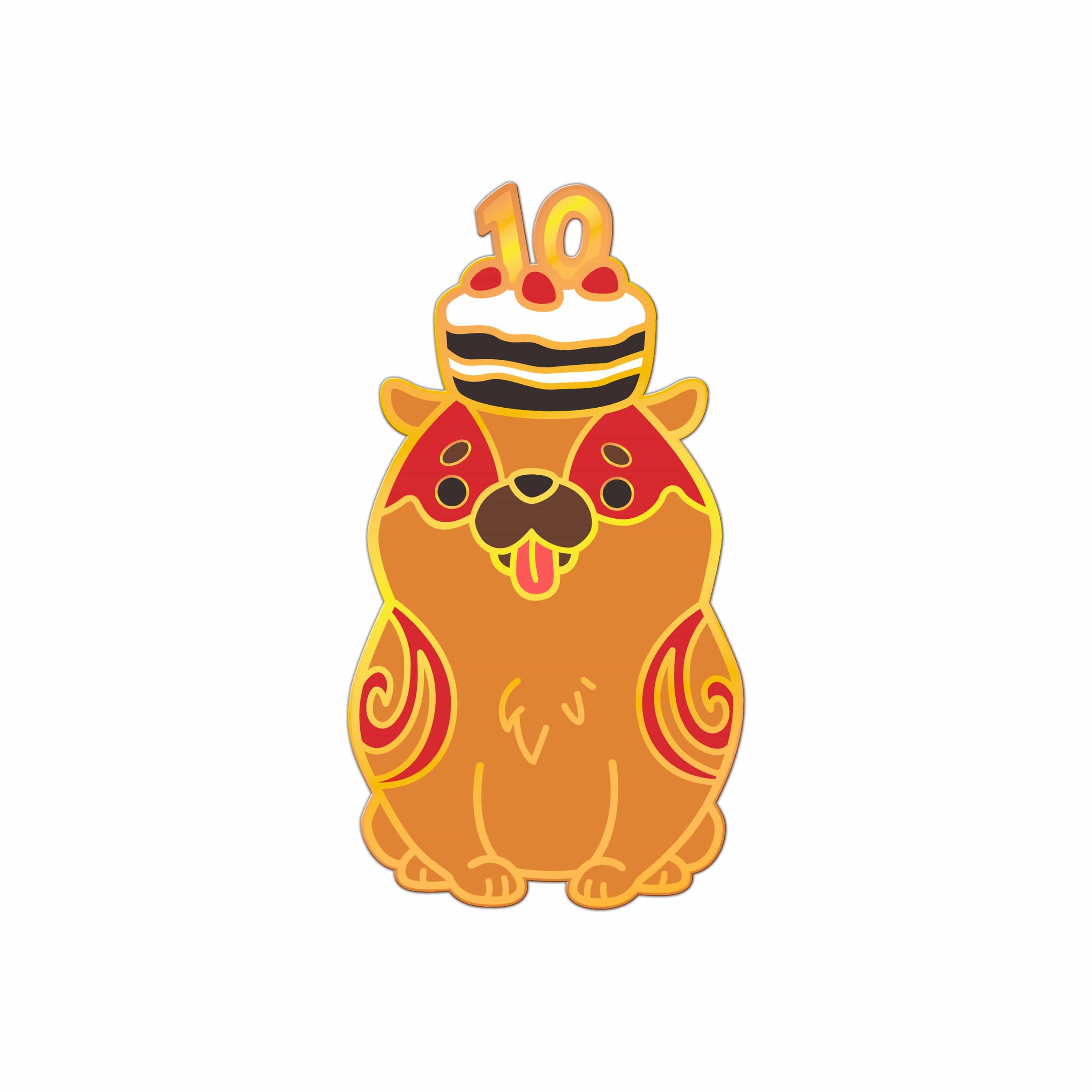 Dragon Age - 10th Anniversary Limited Edition Mabari Pin