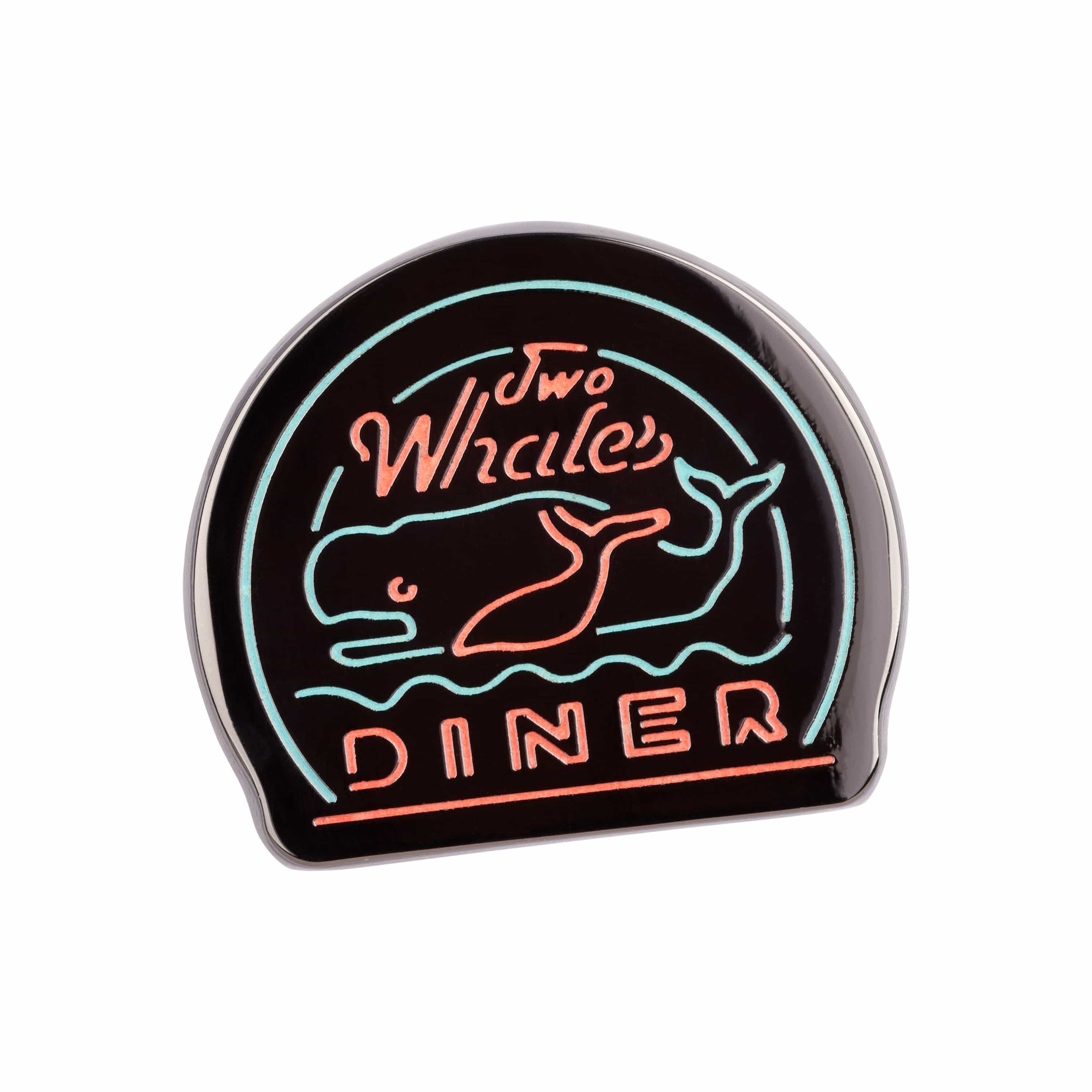 Life Is Strange - Two Whales Neon Glow-In-The-Dark Pin