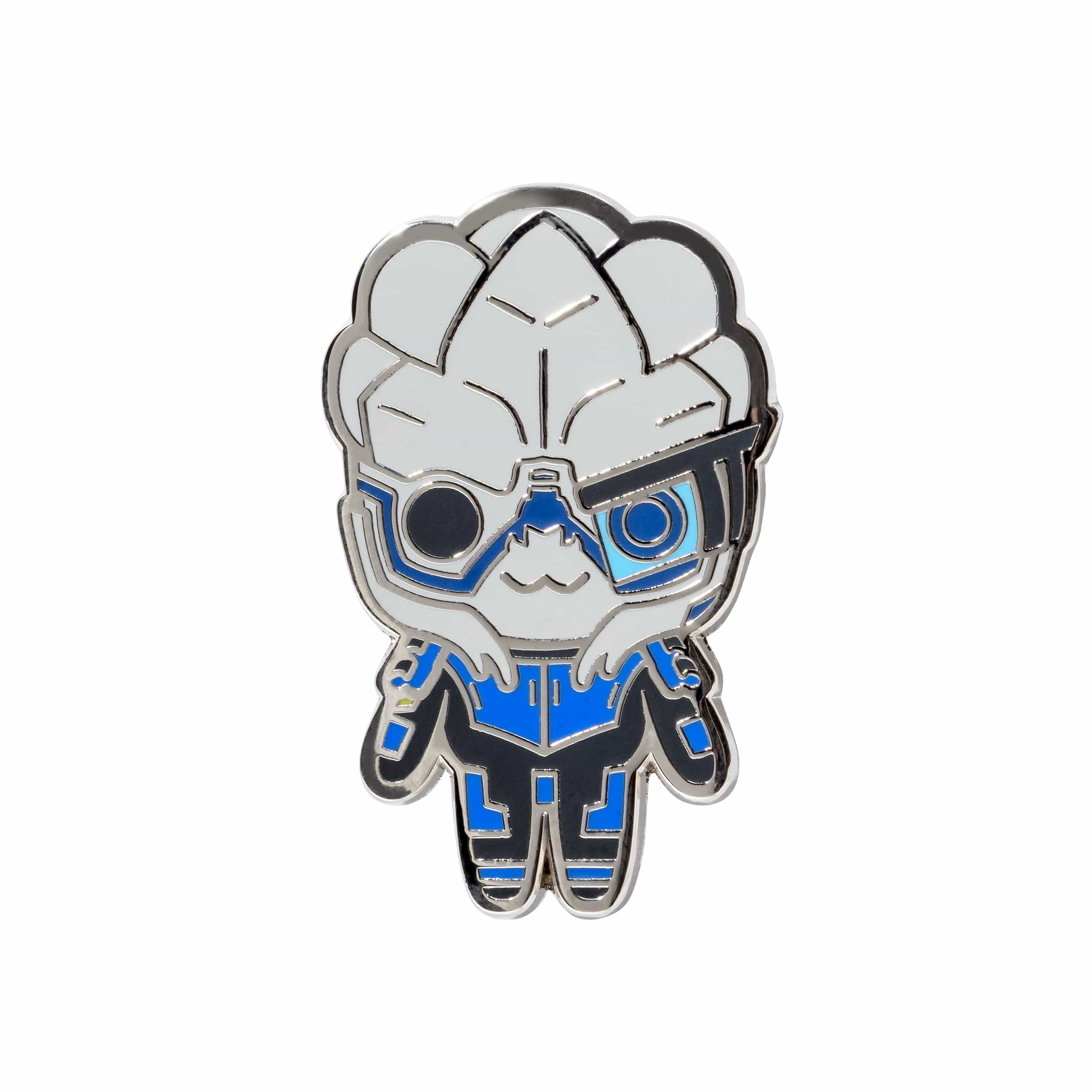 Mass Effect - Garrus Collector's Silver Plated Enamel Pin