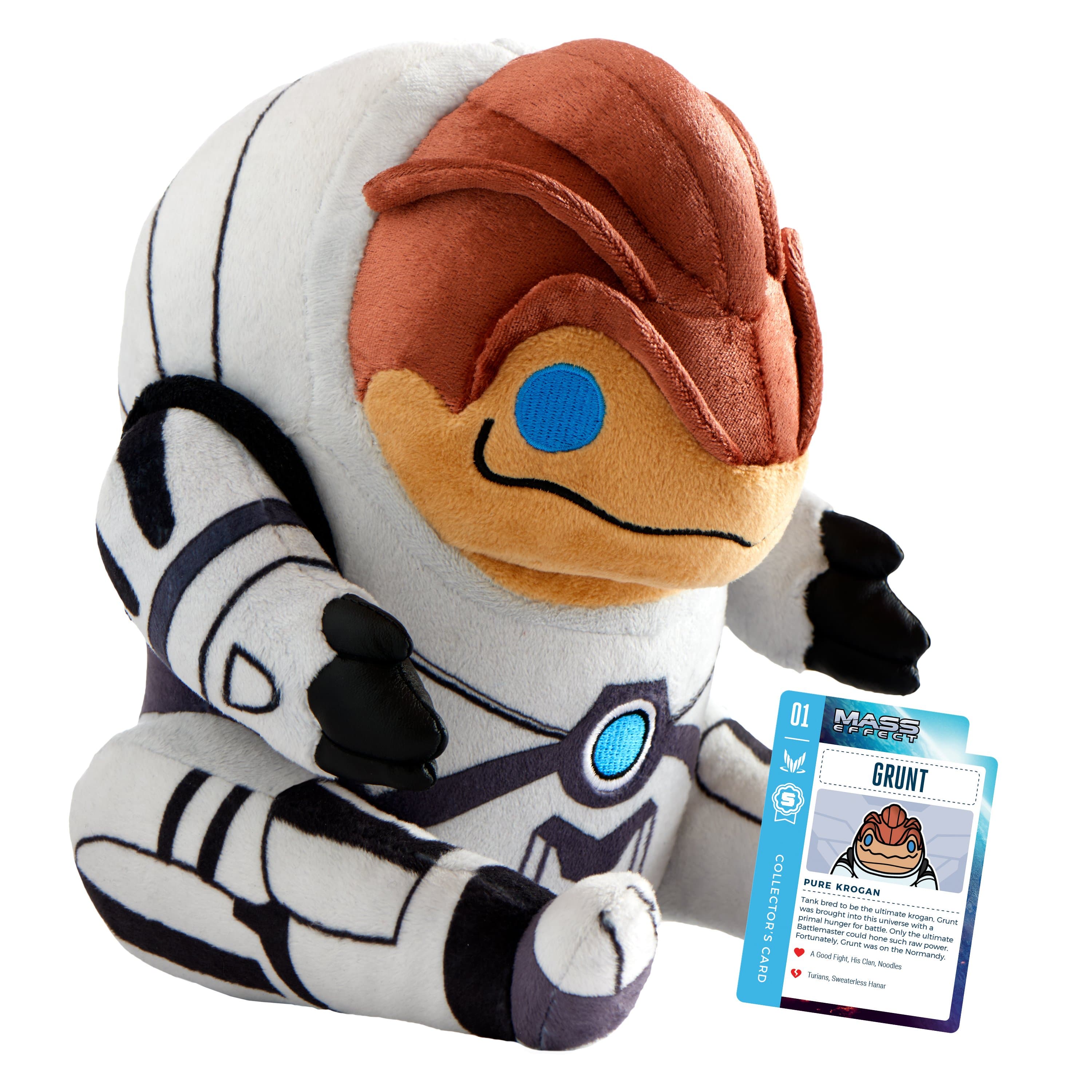 Mass Effect - Grunt Collector's  Stuffed Plush With Collector's Card