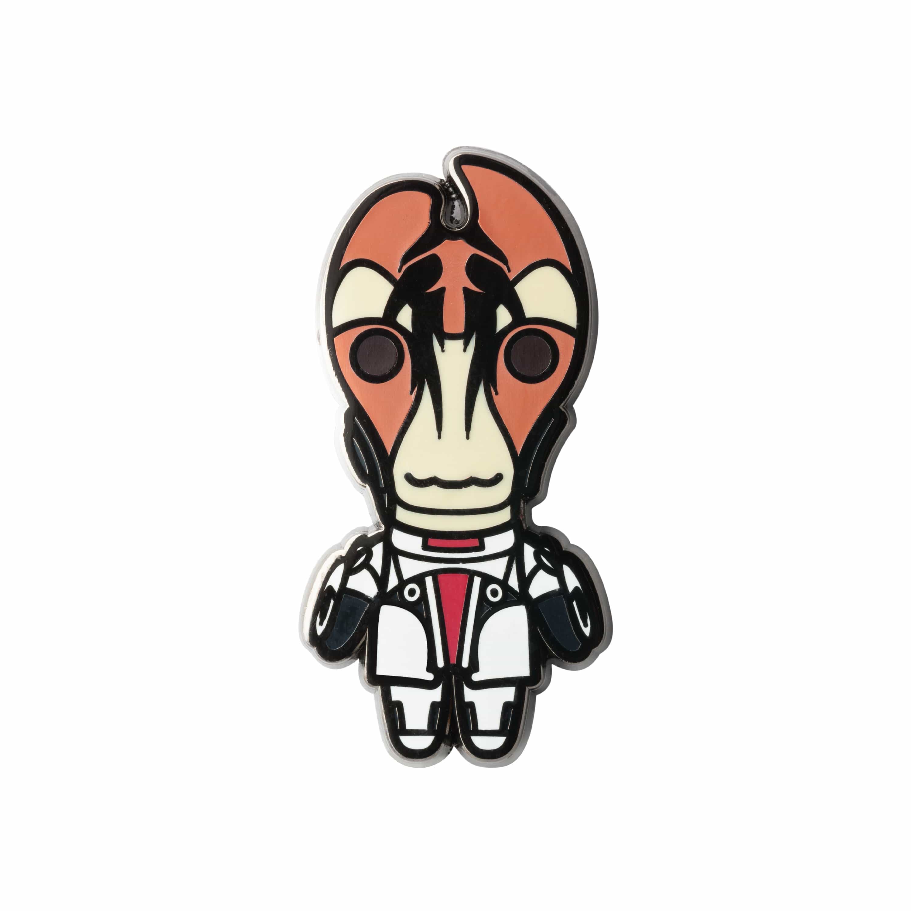 Mass Effect - Mordin Solus Collector's Silver Plated Enamel Pin