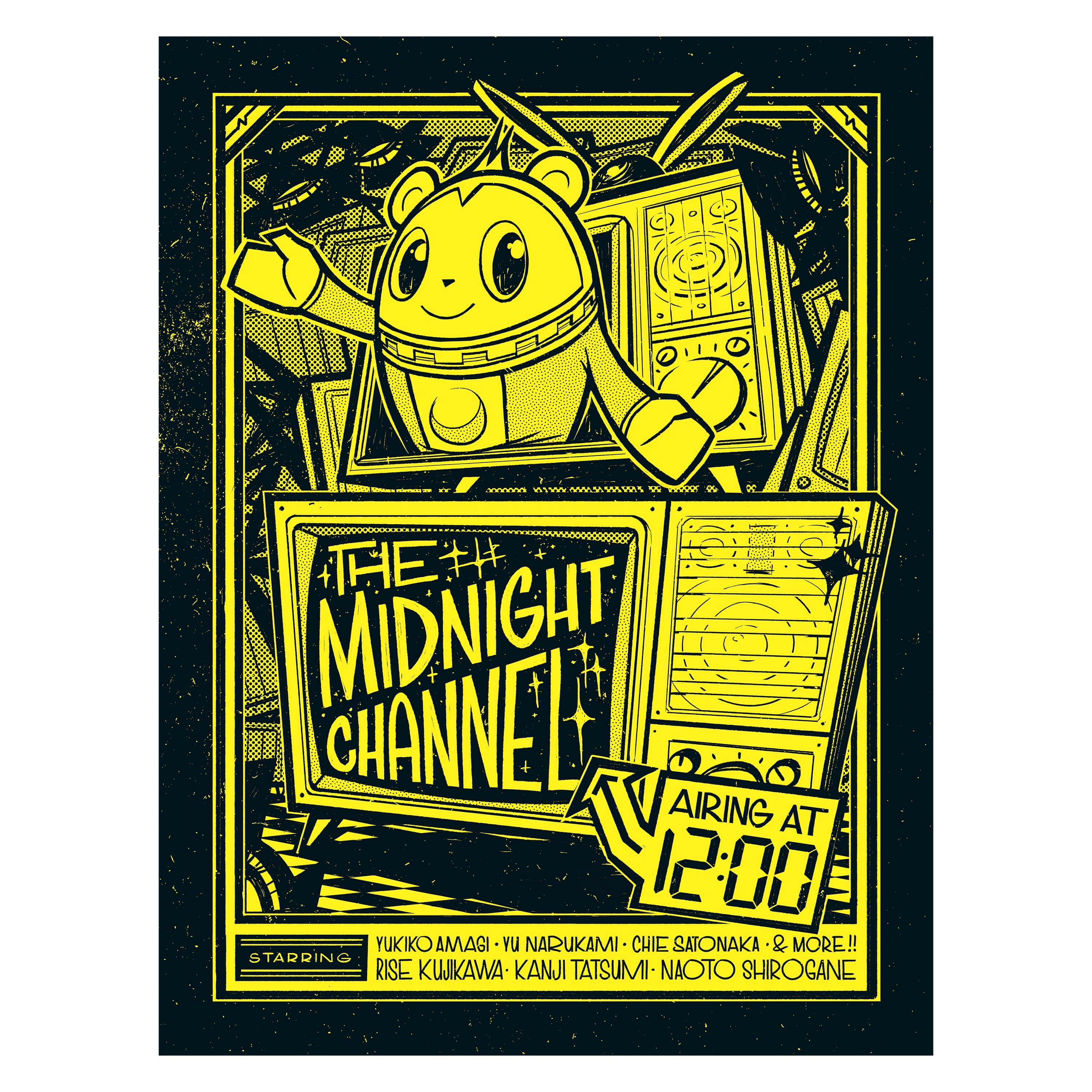 Persona 4 - Midnight Channel Street Poster
