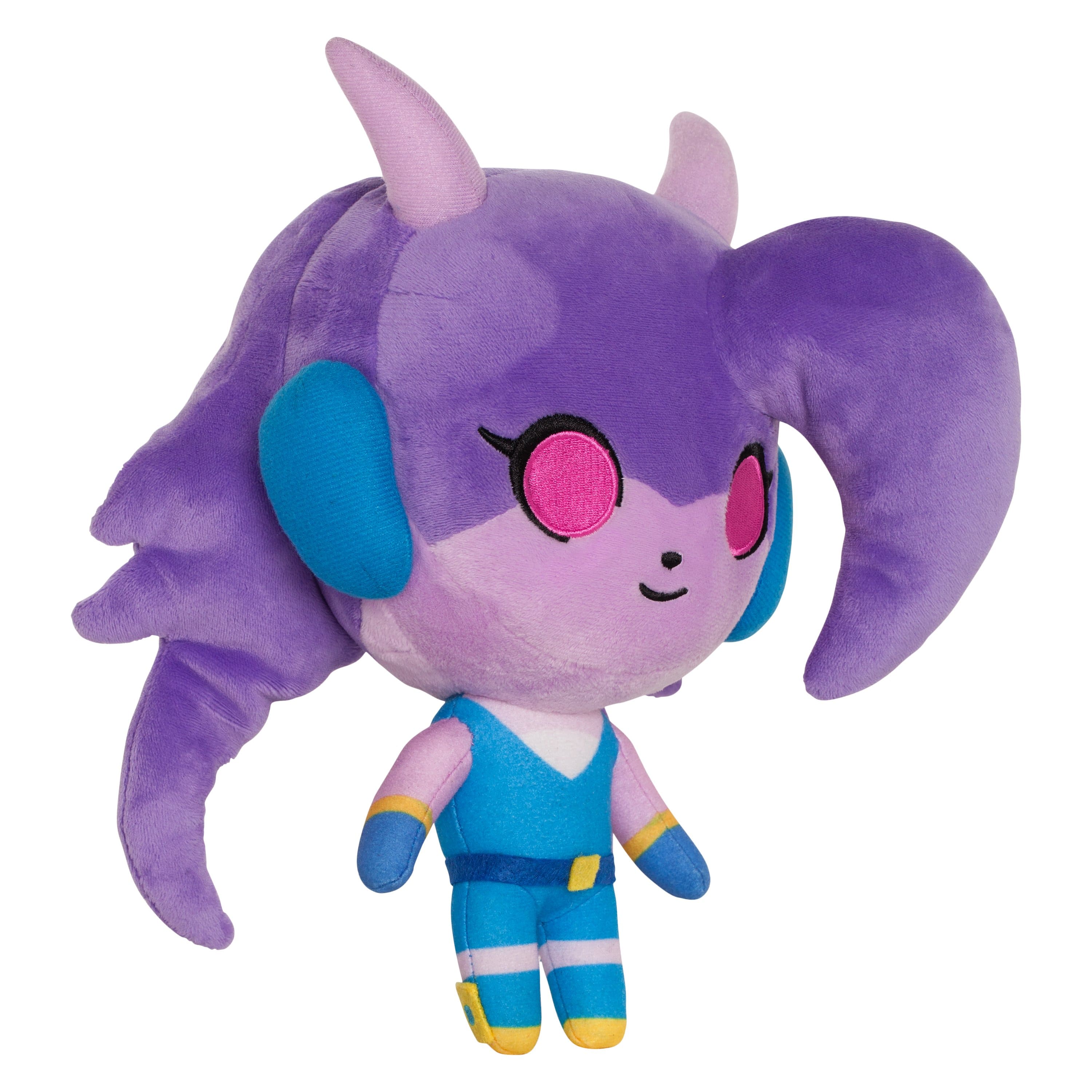 Freedom Planet - 10" Sash Lilac Collector's Stuffed Plush Toy Side View