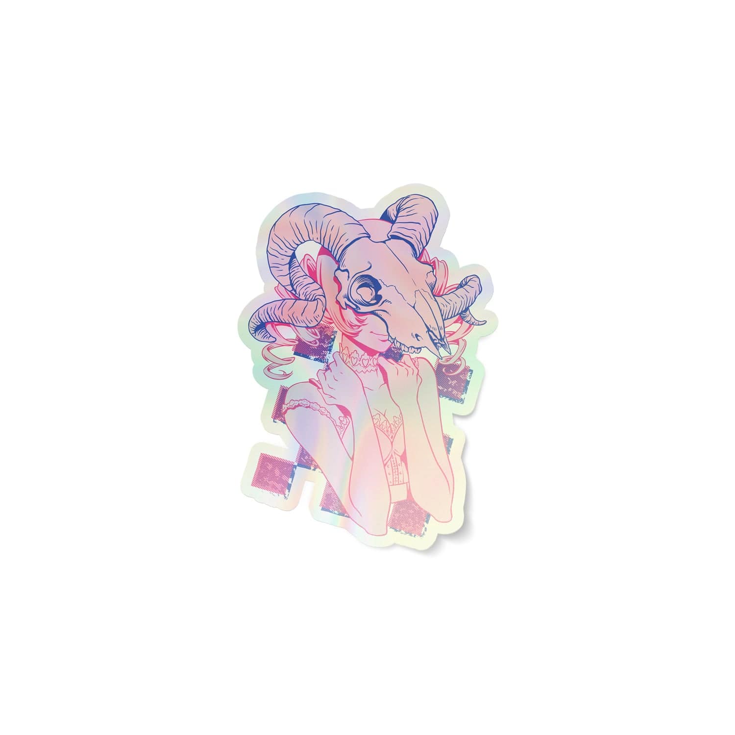 Catherine: Full Body - Wolf in Sheep's Clothing Holographic Sticker