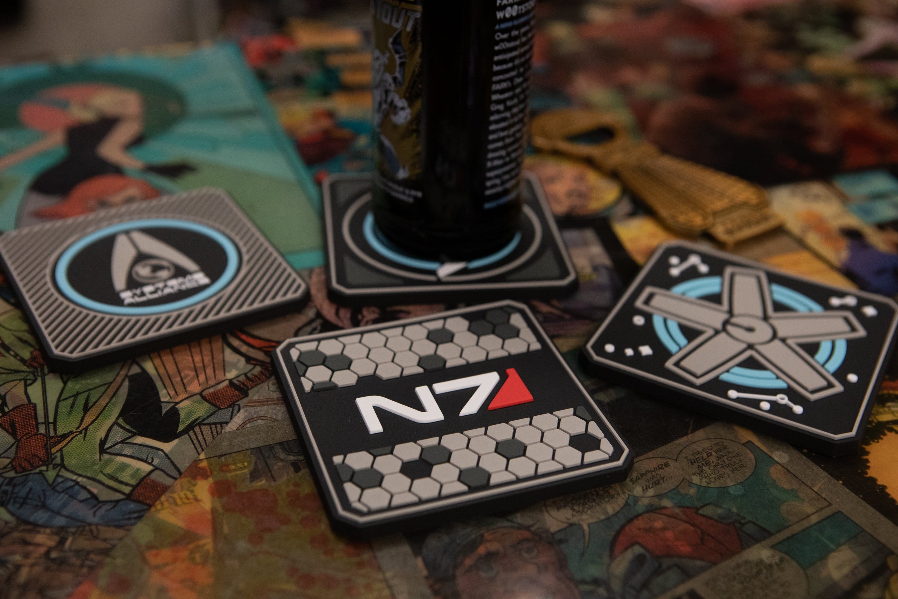 Mass Effect - Paragon Silicone Coaster Set