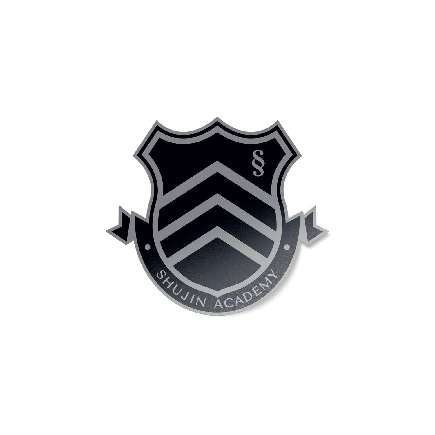 Persona 5 - Shujin Academy Crest Metallic Sticker