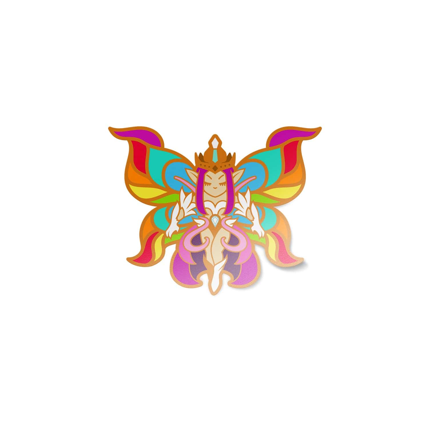 Terraria - Empress of Light Glitter Sticker