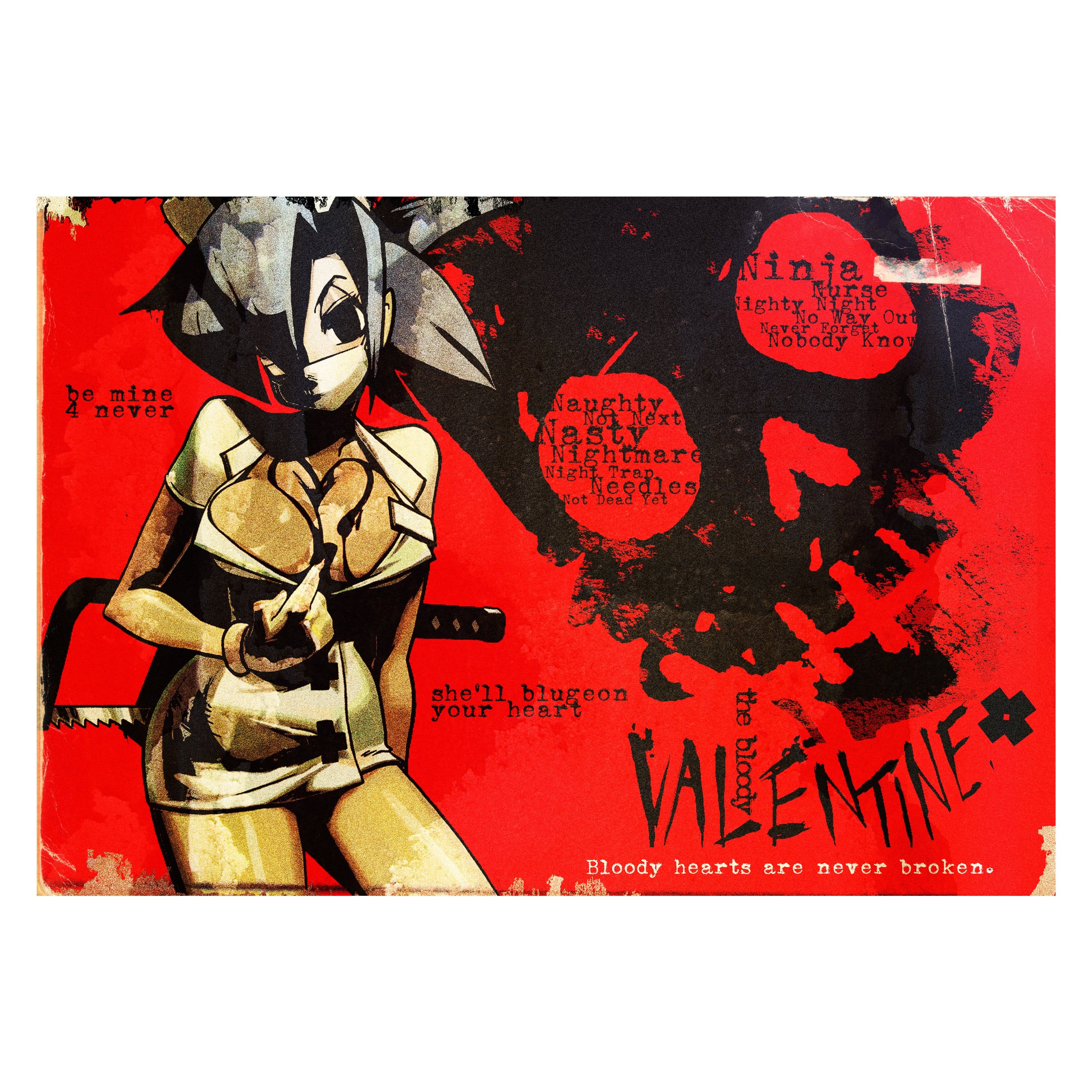 Skullgirls - Cinema Series Poster: Valentine