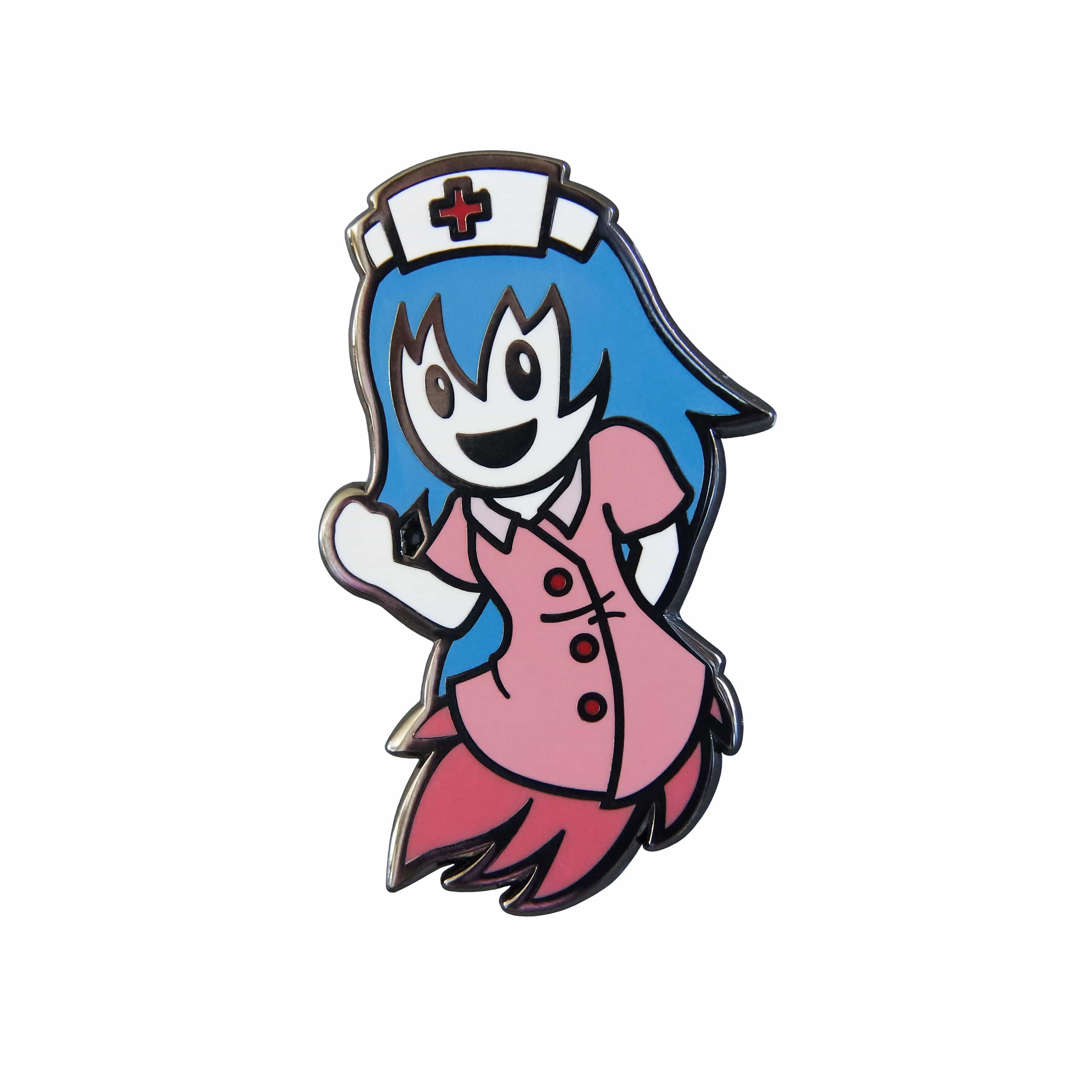 Spooky's Jumpscare Mansion - Nurse Spooky Colored Enamel Pin
