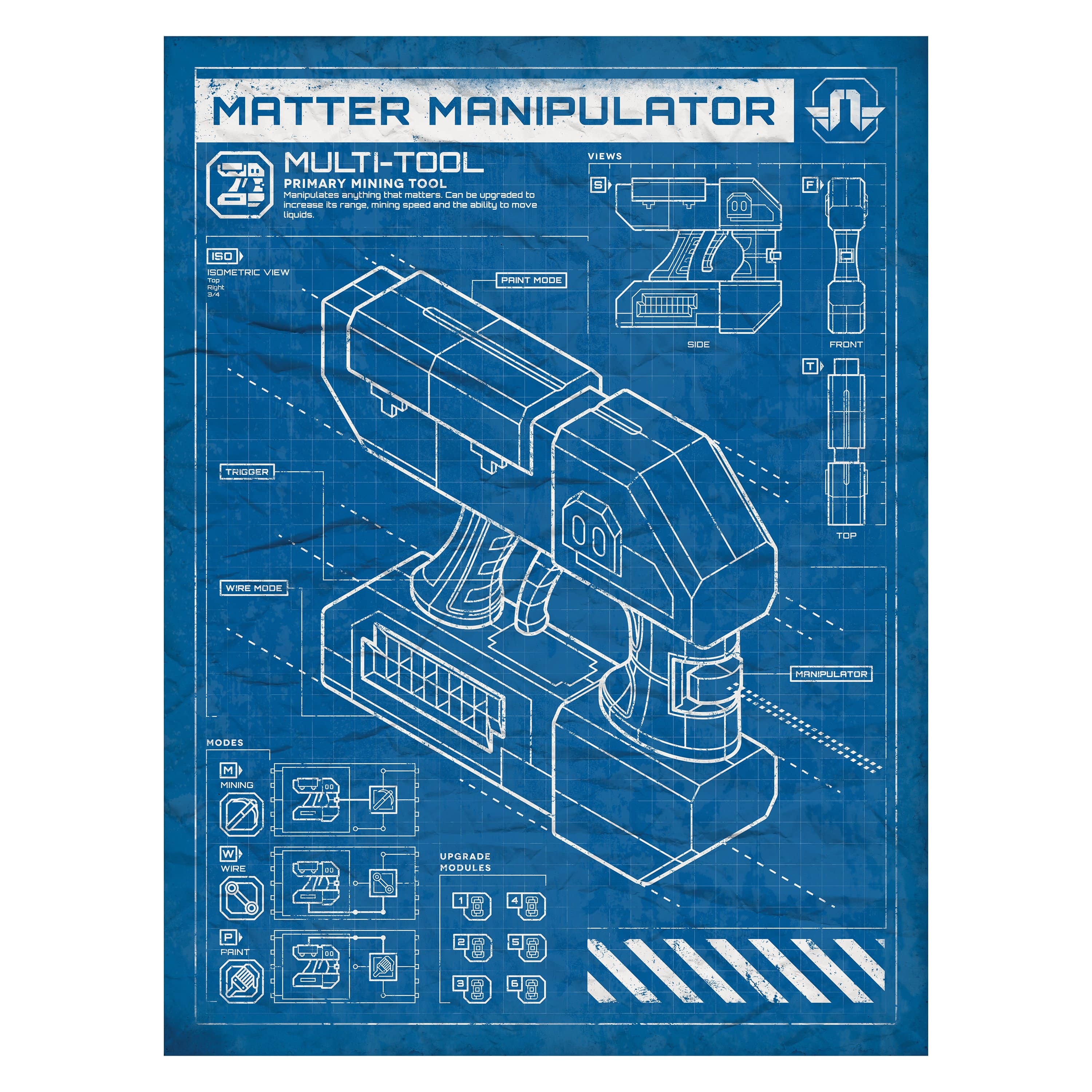 Starbound - Matter Manipulator Poster