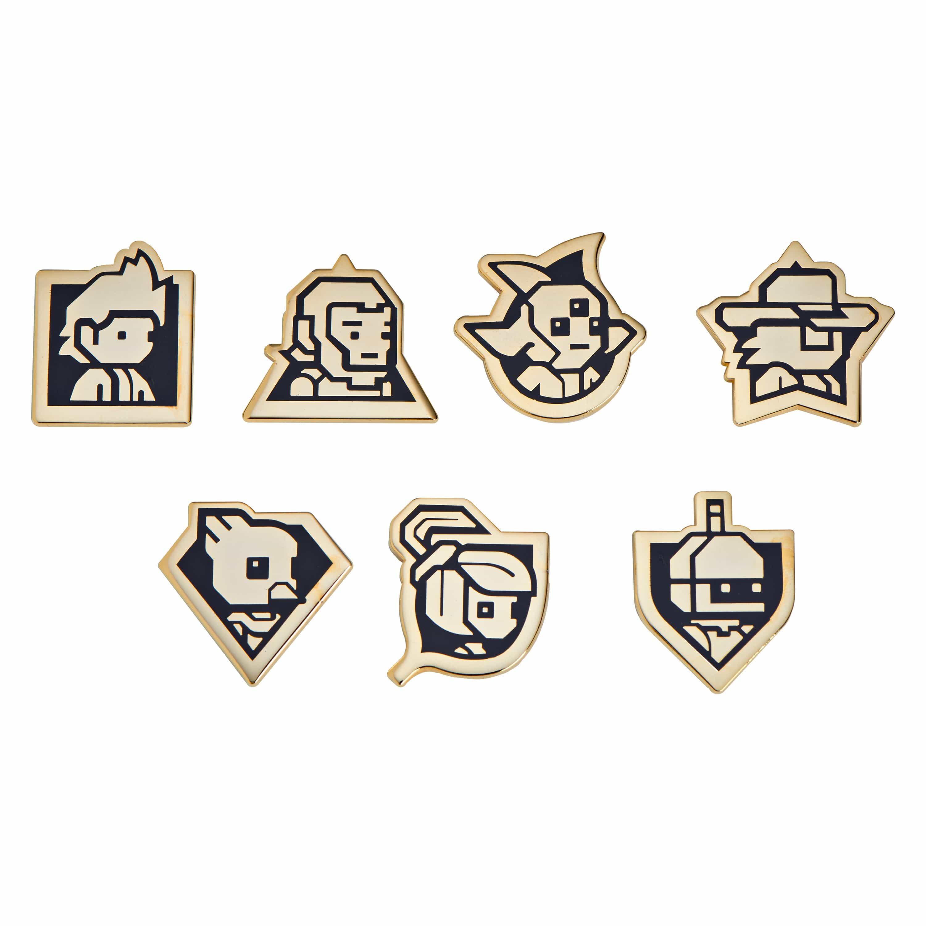 Starbound - Races Plated Brass Pin Set: Gold