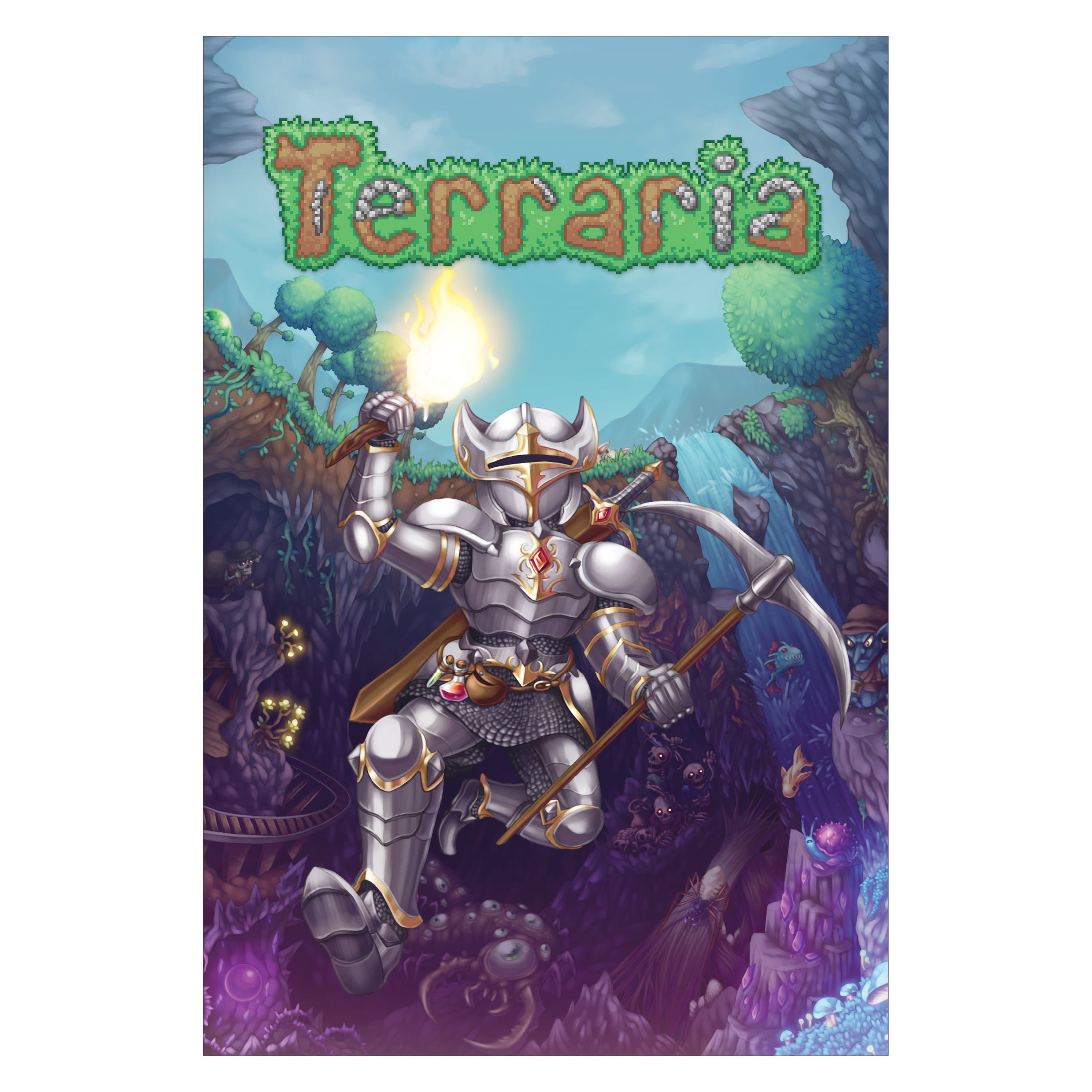 Terraria - Knight Mode Glossy Poster